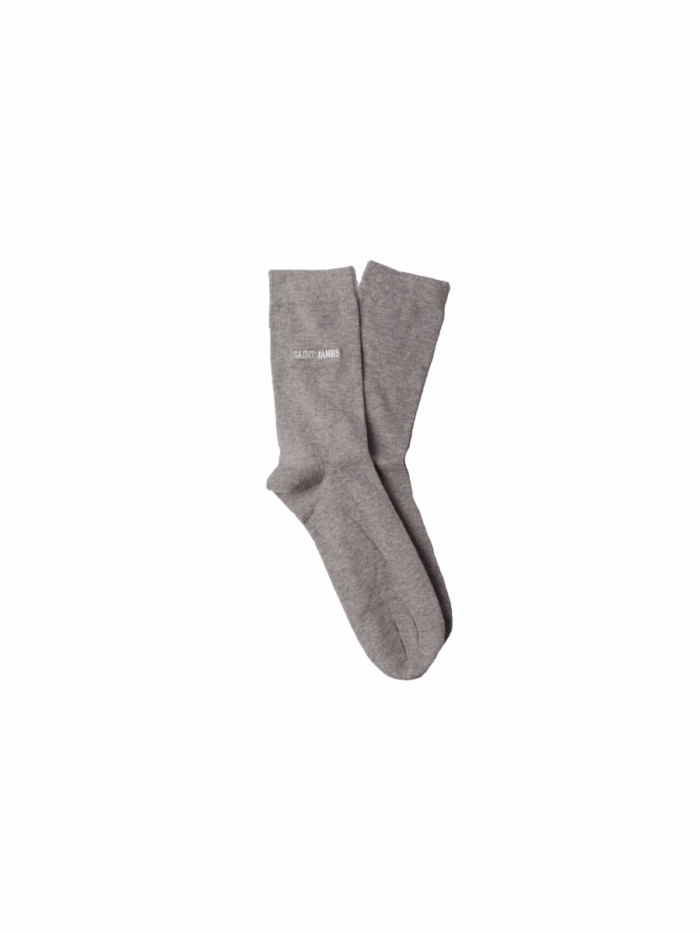 PIEDS BRODES SOCKS GREY - Image 1