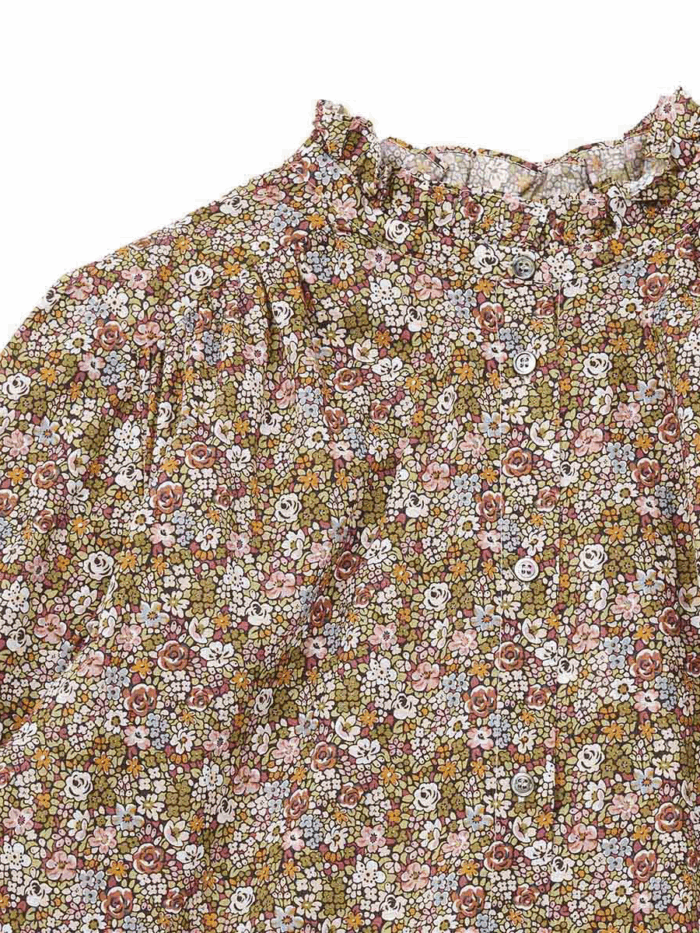 (WOMEN) LIBERTY LS BLOUSE IMP PRALINE