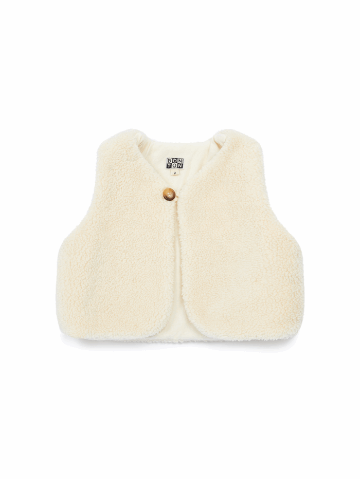 BABY VEST LATTE - Image 1