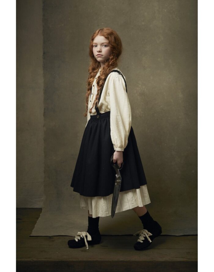 CRINKLED CROP BLOUSE - Image 1