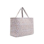 QUILTED FLOWER SHOPPING BAG BRUN APACHE - Image 2