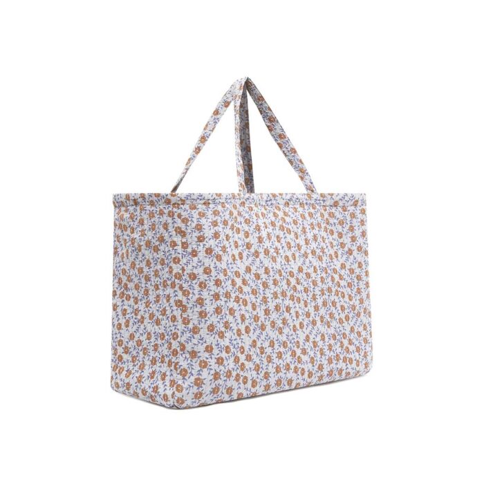 QUILTED FLOWER SHOPPING BAG BRUN APACHE - Image 2
