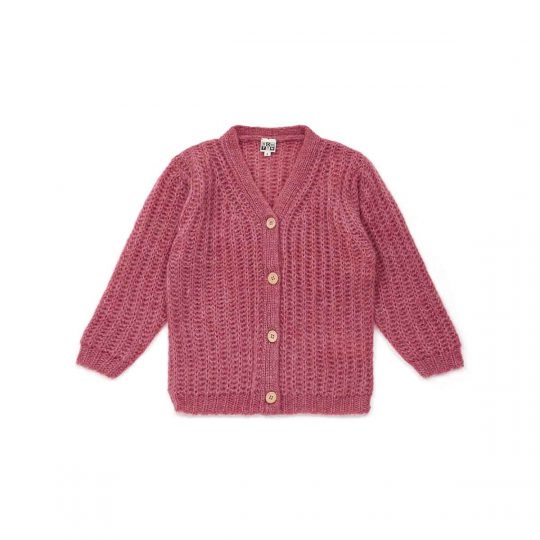 MOHAIR CARDIGAN ROSE CHEYENNE