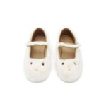 EMBROIDERED FUR BUCKLE SLIPPERS