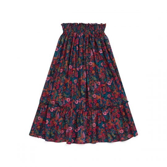 (WOMEN) LIBERTY SMOCK SKIRT IMP PRUSSE