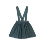 SKIRT WITH BRACES MACADAM - Image 2