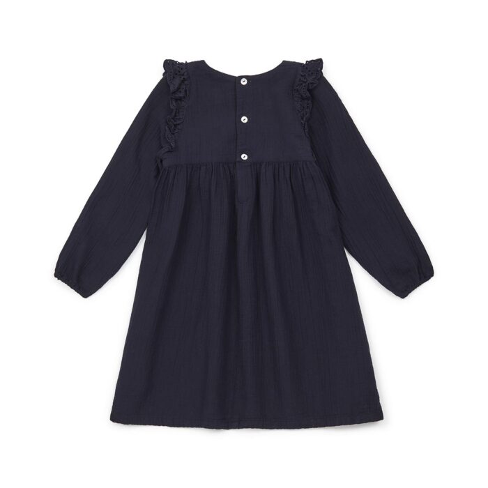 DRESS WITH CAP SLEEVES BLEU LUNE - Image 2