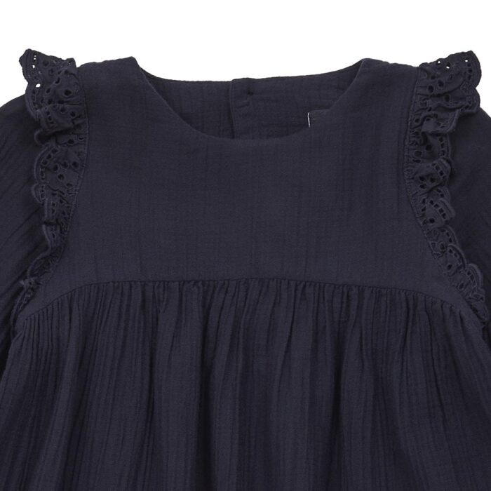 DRESS WITH CAP SLEEVES BLEU LUNE - Image 3