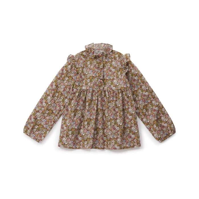 LS BLOUSE SURPRISE IMP PRALINE - Image 1
