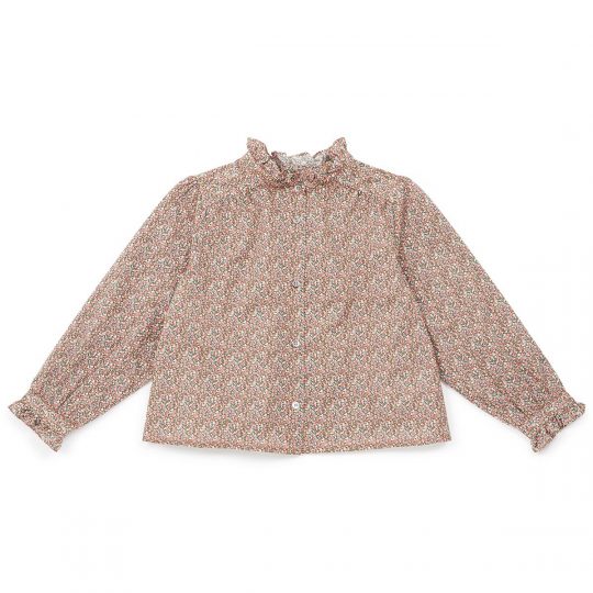 LS BLOUSE IMP ROSE