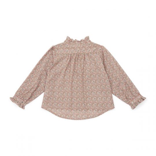 LS BLOUSE IMP ROSE