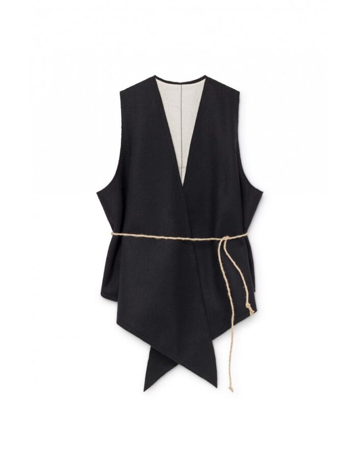 TAILORED WRAP WAISTCOAT - Image 2