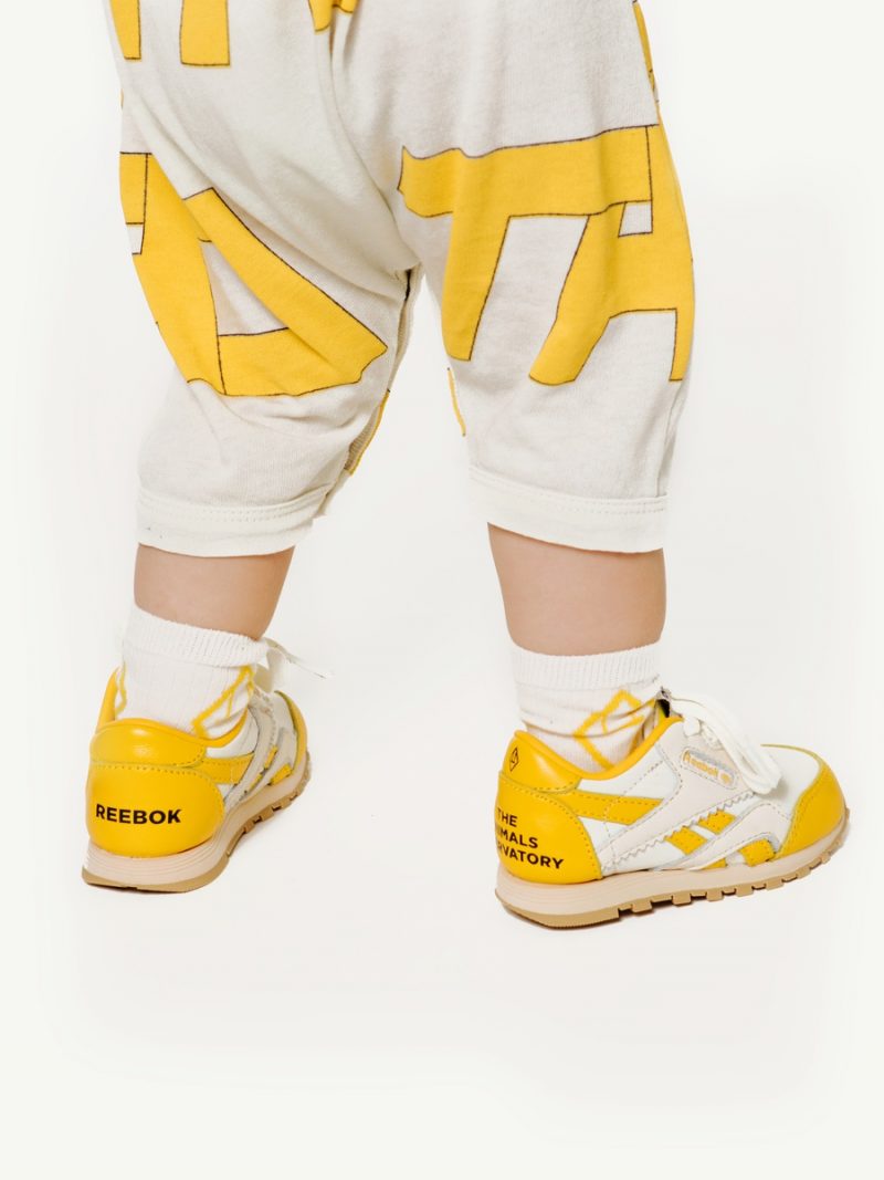 yellow reebok classic nylon
