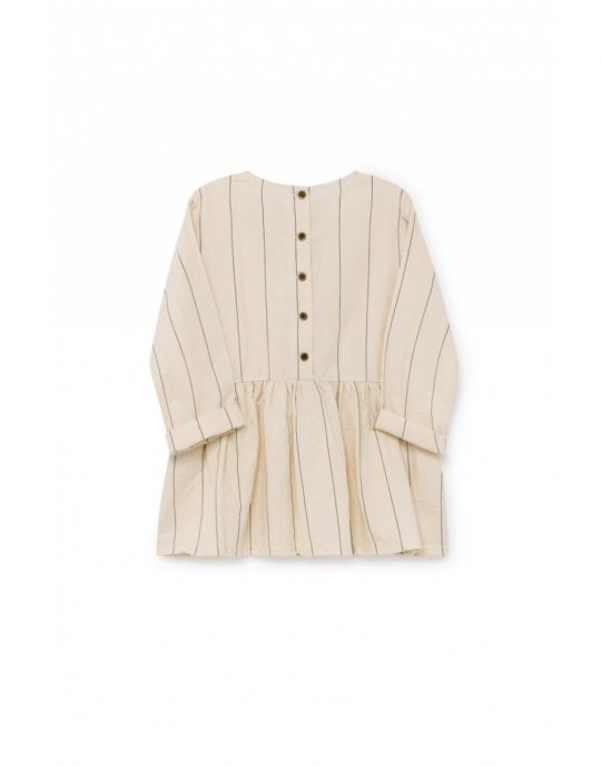 THIN STRIPE SMOCK TOP