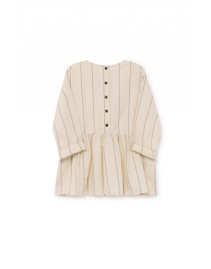 THIN STRIPE SMOCK TOP - Image 3