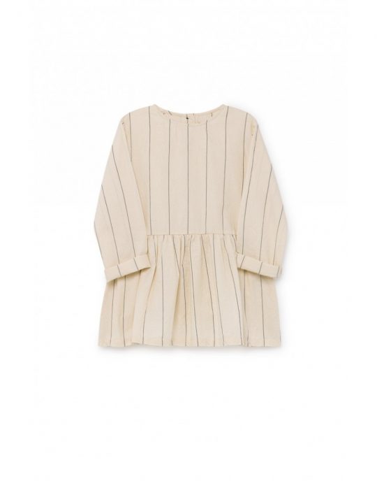 THIN STRIPE SMOCK TOP