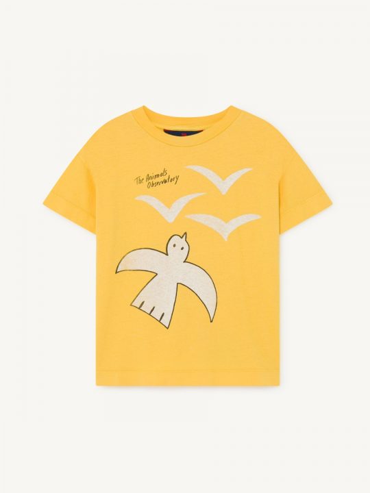 ROOSTER KIDS T-SHIRT YELLOW BIRDS