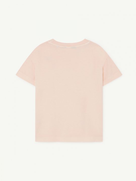 ROOSTER KIDS T-SHIRT ROSE ORANGE
