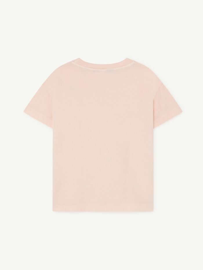 ROOSTER KIDS T-SHIRT ROSE ORANGE - Image 2