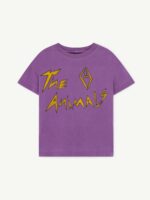 ROOSTER KIDS T-SHIRT VIOLET THE ANIMALS