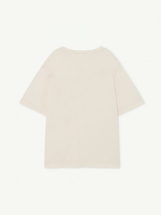 ROOSTER OVERSIZE KIDS T-SHIRT WHITE THE ANIMALS
