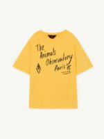 ROOSTER OVERSIZE KIDS T-SHIRT YELLOW THE ANIMALS