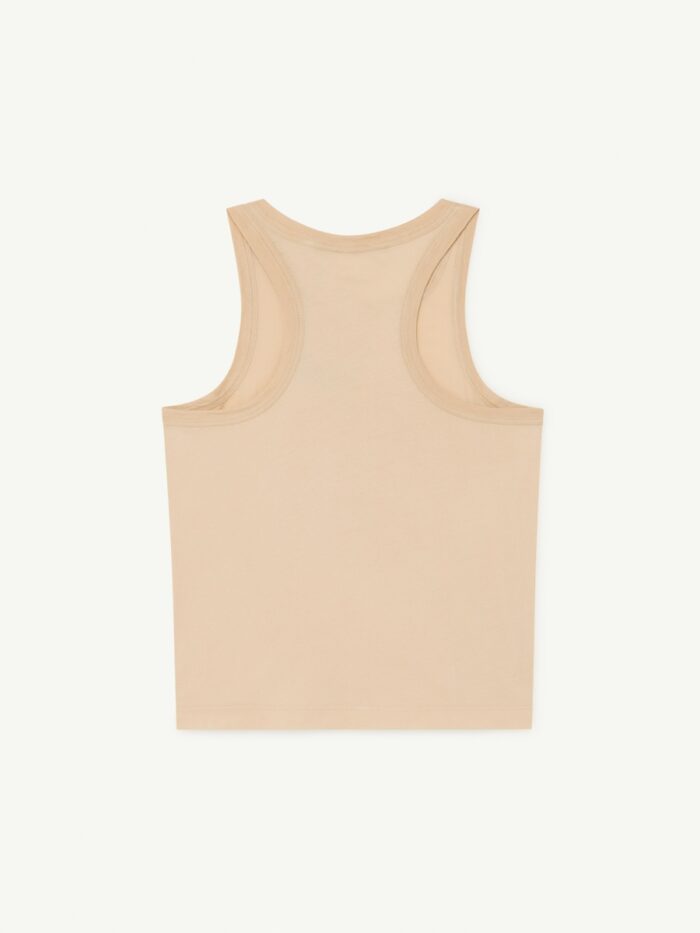 TANK FROG KIDS T-SHIRT BROWN FRUIT - Image 2