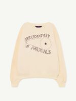 BEAR KIDS SWEATSHIRT YELLOW OBSERVATORY