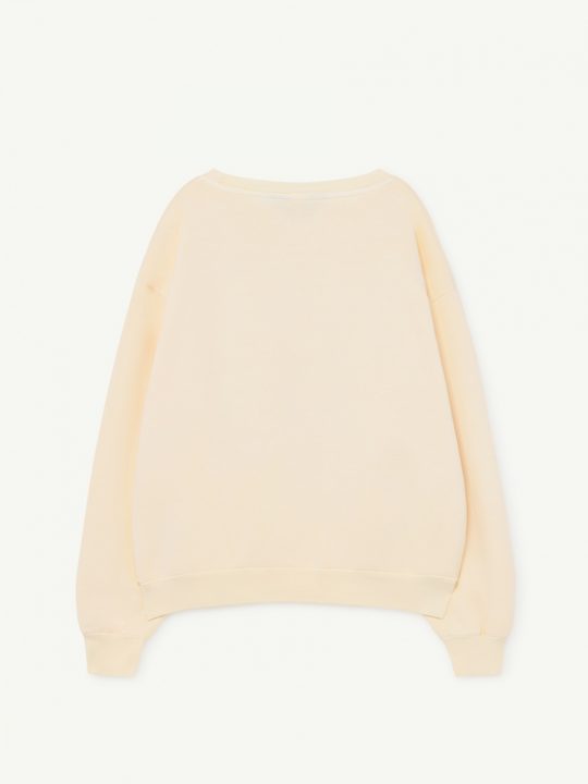 BEAR KIDS SWEATSHIRT YELLOW OBSERVATORY