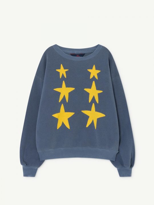 BEAR KIDS SWEATSHIRT BLUE STARS