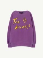 BIG BEAR KIDS SWEATSHIRT VIOLET THE ANIMALS