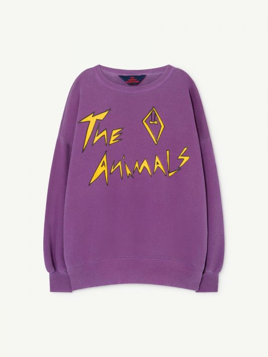 BIG BEAR KIDS SWEATSHIRT VIOLET THE ANIMALS