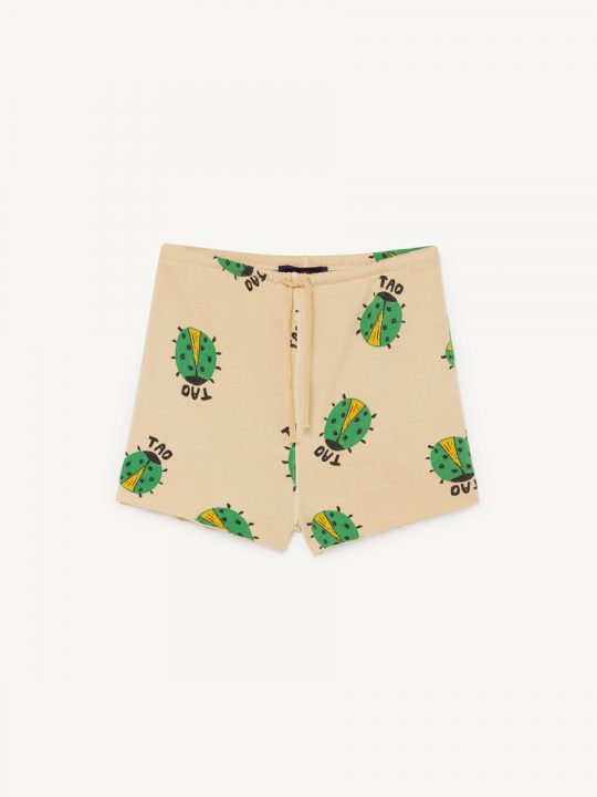 HEDGEHOG KIDS SHORTS BROWN LADYBUG