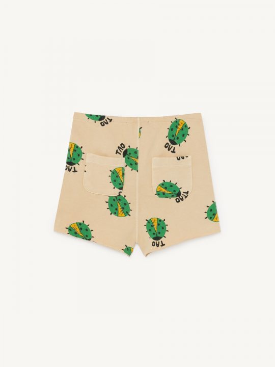 HEDGEHOG KIDS SHORTS BROWN LADYBUG