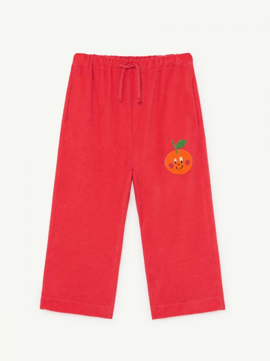 PORCUPINE KIDS PANTS RED FRUIT