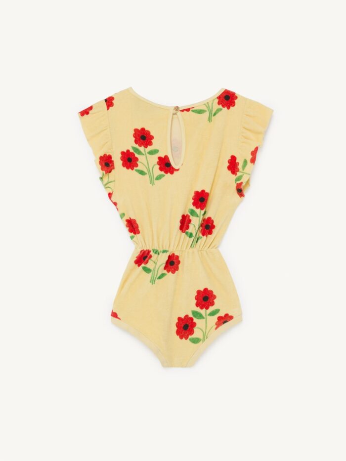KOALA KIDS JUMPSUIT YELLOW FLOWERS - Image 2