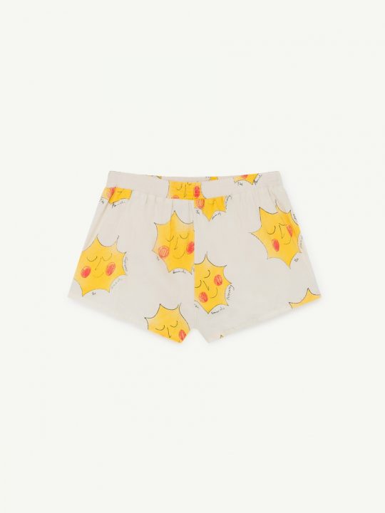 PUPPY KIDS SWIMSUIT WHITE SUNS