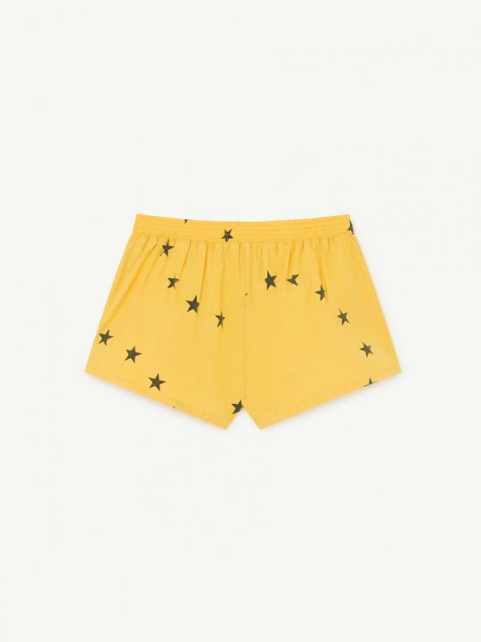 PUPPY KIDS SWIMSUIT YELLOW STARS