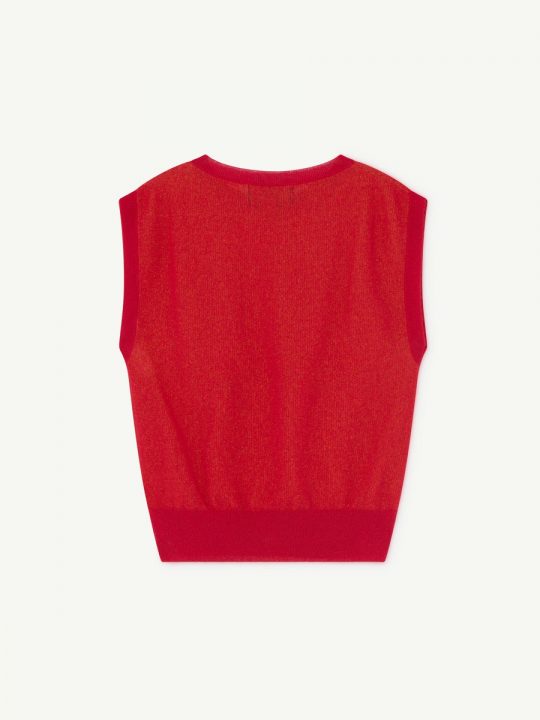 GEO BAT KIDS VEST RED