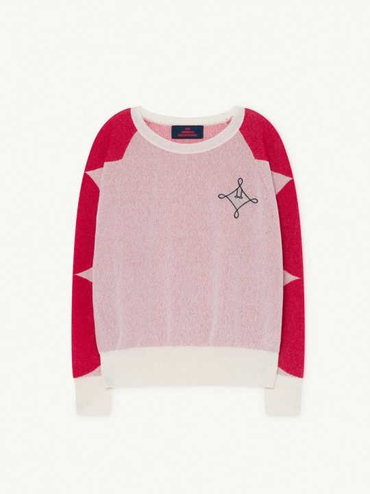 DOTS BULL KIDS SWEATER RAW WHITE LOGO
