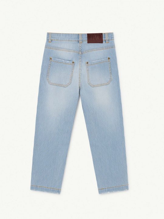 STRIPES ANT TROUSERS INDIGO THE ANIMALS