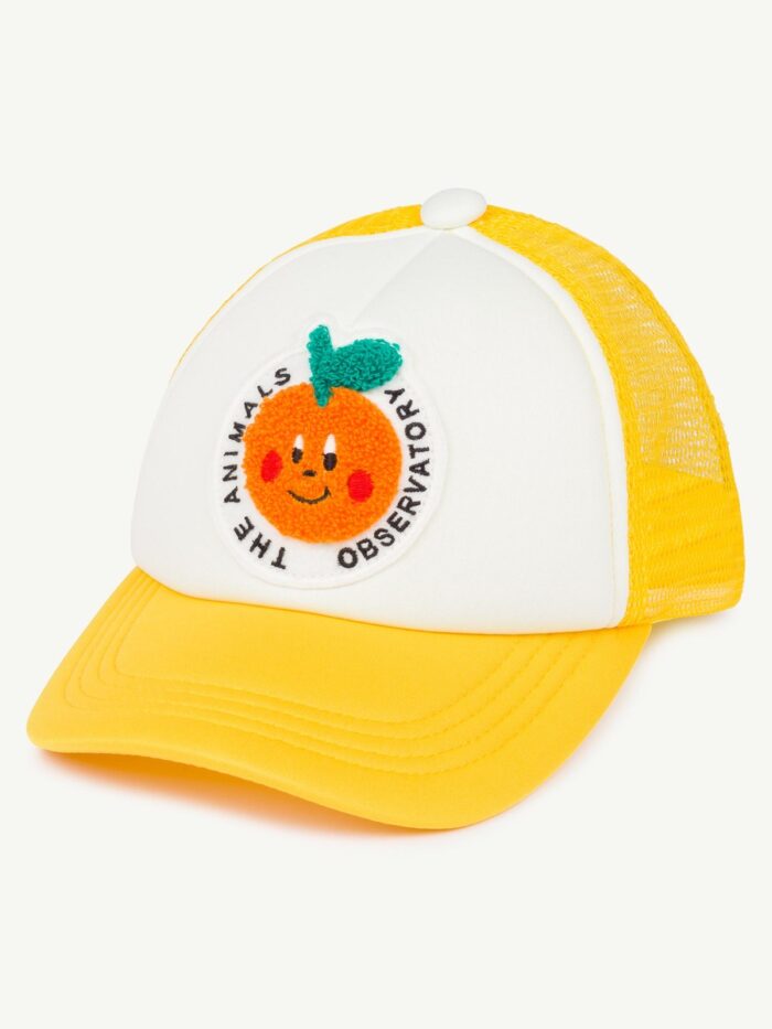 HAMSTER NYLON CAP YELLOW LOGO - Image 1