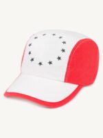 BIG HAMSTER ADULT CAP WHITE STARS