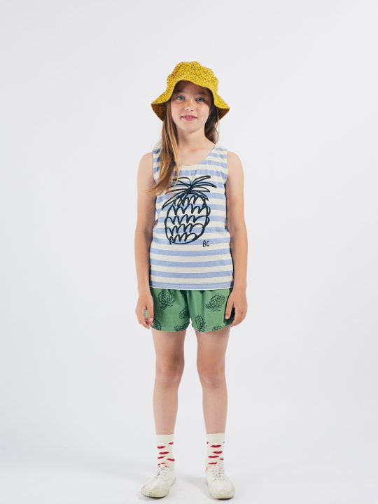 ALL OVER PINEAPPLE JERSEY SHORTS
