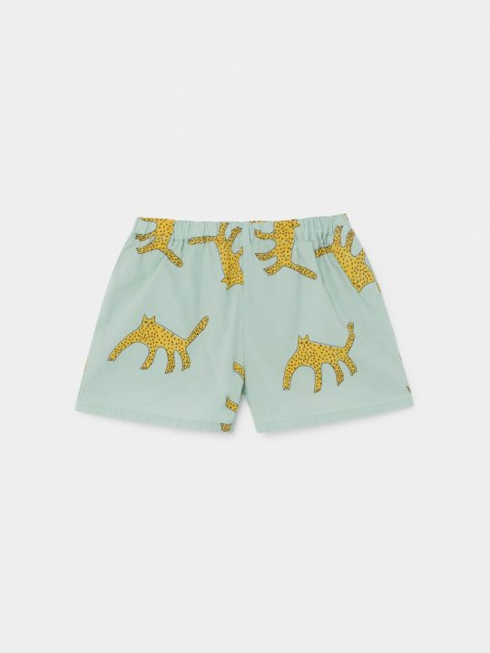LEOPARDS WOVEN SHORTS