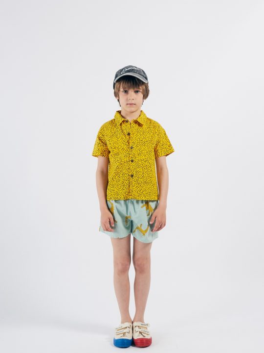 LEOPARDS WOVEN SHORTS