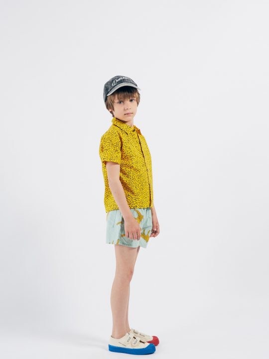 LEOPARDS WOVEN SHORTS