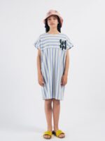 FLYING BIRDS STRIPED T-SHIRT DRESS - Image 5