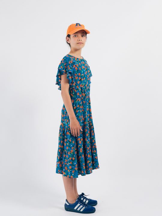 ALL OVER ORANGES FLAMENCO DRESS