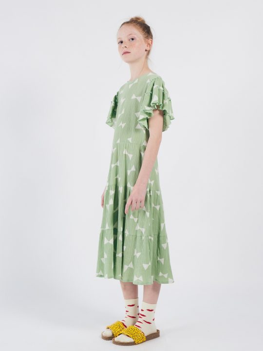 ALL OVER BOW FLAMENCO DRESS